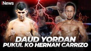 [FULL] Daud Yordan Pukul KO Hernan Carrizo, The Boxing Senator Juara Dunia IBA