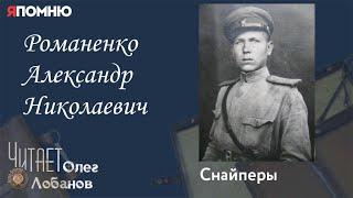 Романенко Александр Николаевич. Проект "Я помню" Артема Драбкина. Снайперы.