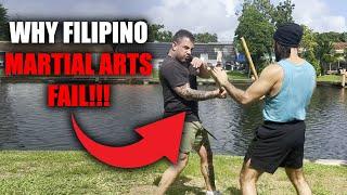 Why Filipino Martial Arts Fail and How to Train them for Reality?