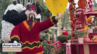 2025 Lunar New Year display at Bellagio Conservatory (Las Vegas)