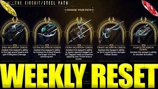 Last Weekly Incarnon Rotation! Warframe Weekly Reset