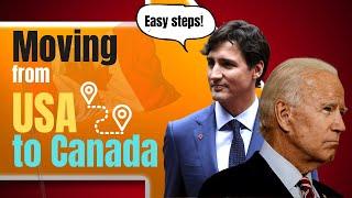 3 Easy ways to move from USA to Canada || How US non-resident aliens can move to Canada