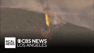 Airport Fire burns 1,300 acres and forces mandatory evacuations in Orange County