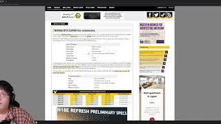Intel 10980HK, Nvidia RTX 2080 Super laptop Leak