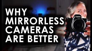 WHY MIRRORLESS CAMERAS ARE BETTER -  Comparison Between DSLR and Mirrorless Cameras - Filmmaking 101