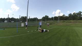 Goalkeeper training (part 10)