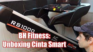 Cinta de correr Smart BH Fitness RS 1000. Unboxing y montaje