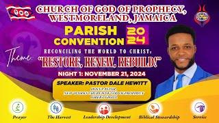 Westmoreland Biennial Parish Convention 2024 - Night 1