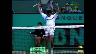 Sergi Bruguera v Pete Sampras French Open 1993