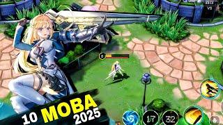 Top 10 Best Game MOBA 2025 Android | Top MOBA game Mobile (Very COMPETITIVE)