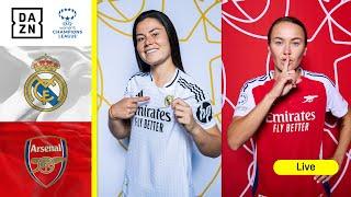 Real Madrid vs. Arsenal | UEFA Women's Champions League 2024-25: Cuartos De Final Ida