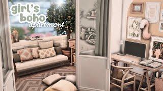 GIRL'S BOHO apartment | The Sims 4 apartment renovation [speed build] [cc]