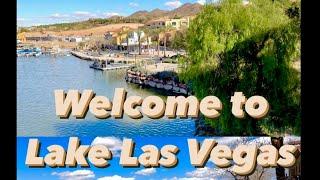 4K Lake Las Vegas 2023 walking tour