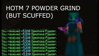 how to powder grind when you hit hotm 7 (butched unedited version)