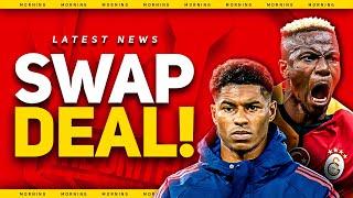 Conte Wants RASHFORD! OSIMHEN Deal is ON! Man Utd Transfer News