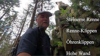 Harz-Wanderung über Steinerne Renne zu den Öhrenklippen und Hohe Wand