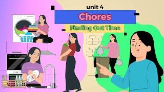 WE CAN3-term1-Unit4-Chores -Finding Out Time-إنجليزي- الصف الثالث-الفصل الدراسي الأول