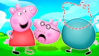 ROBLOX STEAL BODY PARTS with PEPPA PIG & DADDY PIG!