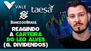 REACTING TO LEO ALVES' PORTFOLIO, FROM THE DIVIDEND GENERATION CHANNEL. MANY ASSETS, GOOD STRATEGY