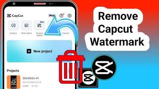 Remove Capcut Watermark  | How To Delete Capcut Watermark