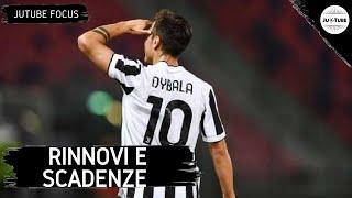 RINNOVO DYBALA e CUADRADO e chi si svincola nel 2022