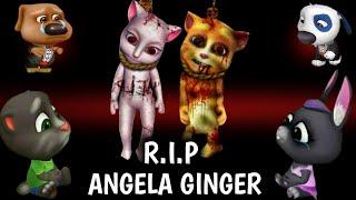 R.I.P ANGELA and GINGER  - My Talking Tom Friends - AMONG US