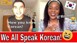 Native Arabic Speakers Shocked Me??? | Ome TV  #KoreanLanguage