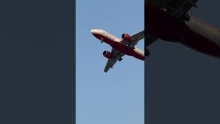 Air India A320 on finals at Mumbai Airport |Plane Spotting | Aviation #AirIndia