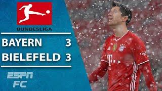 INSTANT CLASSIC! Bayern Munich salvages a point in WILD 3-3 draw vs. Bielefeld | ESPN FC Highlights