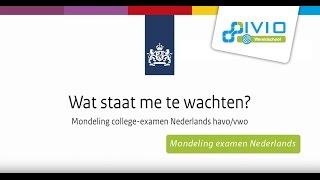 Mondeling staatsexamen Nederlands