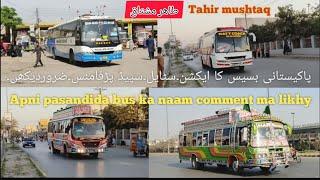 Pak buses ka action style horn speed