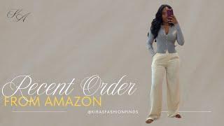 Recent Amazon Order | Affordable Winter Outfits | Kira's Fashion Finds pt 2