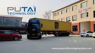 Putai Technology Metal Profile Roll Former with Packing System.