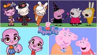 Peppa pig in avatar world | Pumpkin Party | The Olden Days