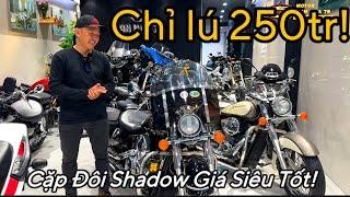 Chỉ hơn 250tr tí đã có thể trải nghiệm Honda Shadow Aero chuẩn chất kèm đồ cơ bản mời anh em ️