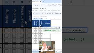  Track Progress Like a Pro with Checkboxes in Excel & Google Sheets #shorts #excel