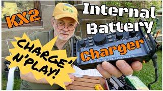 Elecraft KXIBC2:  play the KX2 radio and charge the battery at the same time! Review.