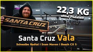 Santa Cruz VALA S-KIT 2025 I  Flightcheck I Bosch CX I SRAM Maven I Schwalbe Radial I SRAM GX