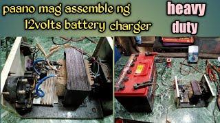 paano mag assemble ng 12volts battery charger (heavy duty) official by Larrytech PH,