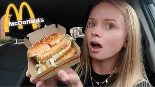 Finally Trying MCDONALDS CHICKEN Big Mac review