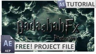 FREE TEMPLATE Donwload || Harry Potter Deathly and Hallows Titles intro After Effect