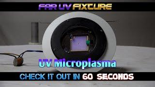 Far UV MICROPLASMA Recessed Can Light - KILLS 99% Viruses and Bacteria UVGI