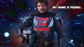 Pedro Pascal's Face In The Mandalorian Movie? #mandalorian #starwars