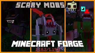 Spooky But Mostly Horrifying! (Scary Mobs and Bosses) - Minecraft Forge 1.18.2-1.19.2 Mod Showcase