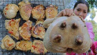 Cooking Tasty Cow Breast Very Delicious For Dinner