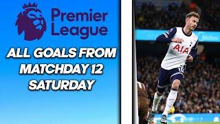 PREMIER LEAGUE - All goals from matchday 12 - SATURDAY #football #premierleague #allgoals #soccer