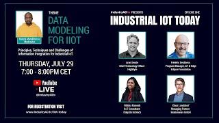 Industrial IoT Today : Data Modelling for IIoT