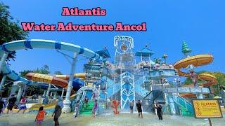 BERENANG DI ATLANTIS WATER ADVENTURE ANCOL - COBAIN SEMUA WATER SLIDES‼️