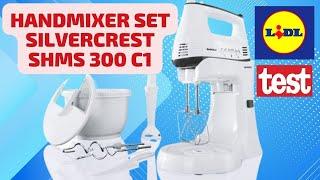 SilverCrest Handmixer SHMS 300 C1 from LIDL UNBOXING &TEST