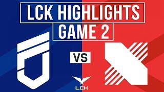 DNF vs DRX Highlights Game 2 | LCK 2025 | DN Freecs vs DRX
